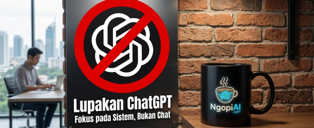 Lupakan ChatGPT: Alasan Kenapa Bisnis Anda Tetap Jalan di Tempat Meski Sudah Kenal AI